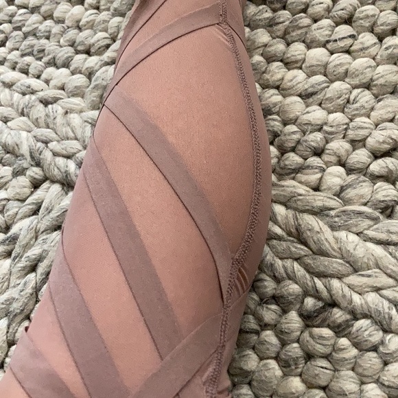 ALO Yoga dusty pink high waist strapped leg stirrup leggings - Picture 8 of 11